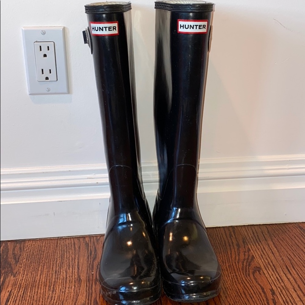 Hunter rain boots